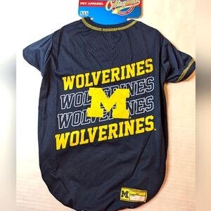 Pet Apparel Michigan Wolverines Size Medium BNWT